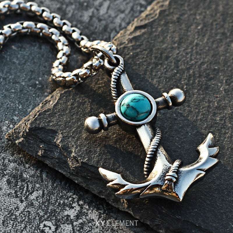 Picture of Silver Man Necklaces Chain Pendants Punk Rock Unique for Male Pendant For Men/t//Men's Chain/Men's Necklace