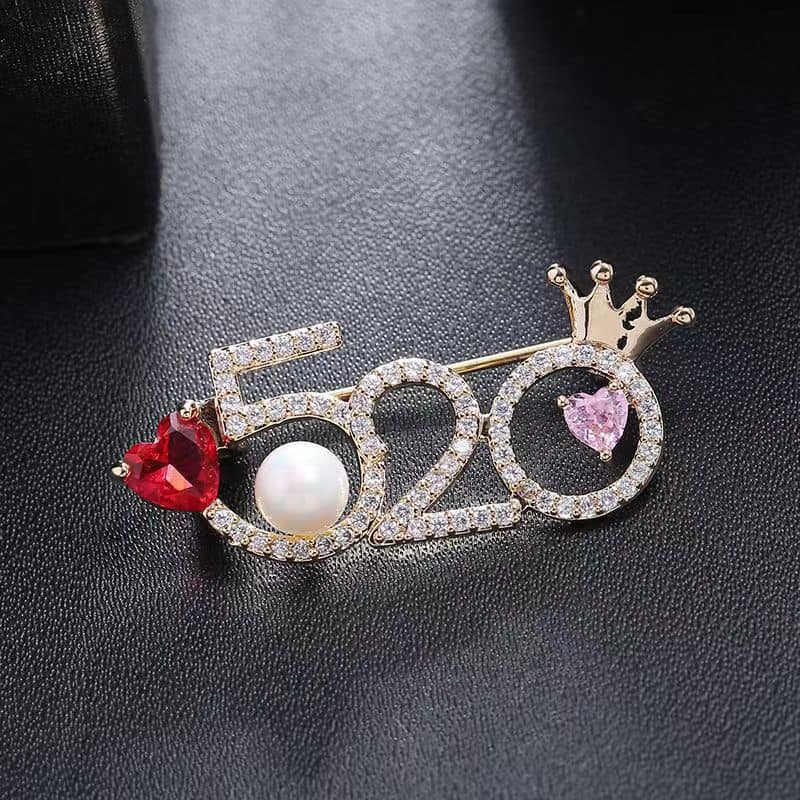 Picture of 520 Brooch Hijab Safety Pin for Women ( Unique Design )