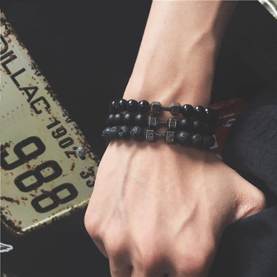 Picture of New Tide Male Fitness Dumbbell Sports Bracelet for Men