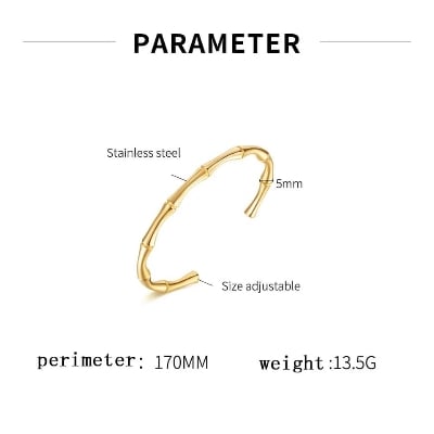 Picture of Titanium Steel Bracelet Simple Opening Joint Bracelet For Men And Women