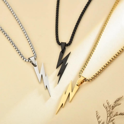 Picture of Lightning Twisted-Rope Chain - Silver