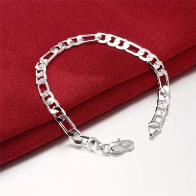 Picture of Mens stainless steel chain bracelet - Very Appealing - In line with current fashion trends