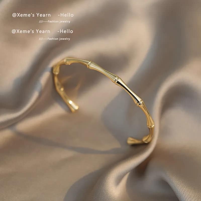 Picture of Joint Titanium Steel Bracelet Simple Opening Joint Bracelet For Women