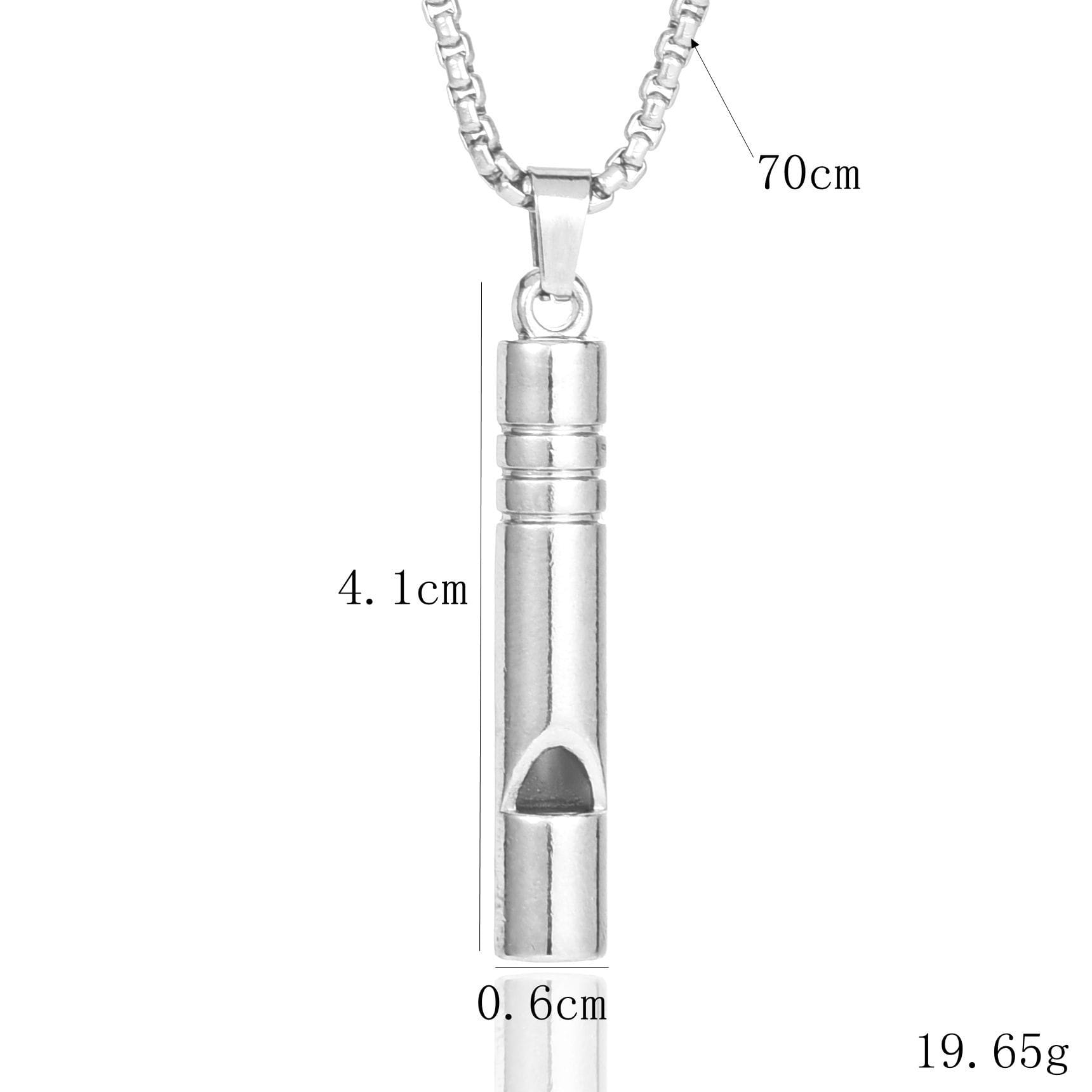 Picture of New Pendant Necklace For Men Stainless Steel Chain Necklace For Men
