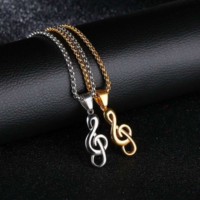 Picture of New Black Color Chain Locket for Men