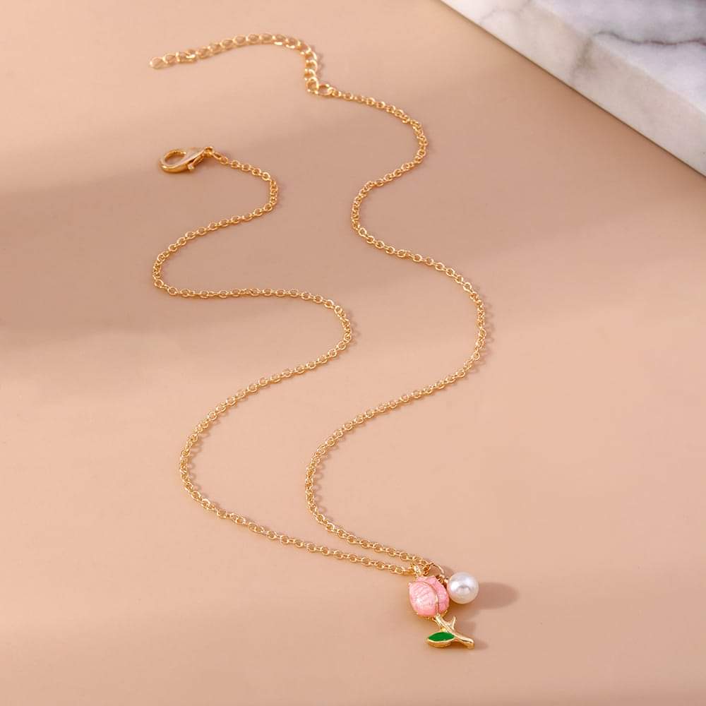 Picture of Indispensable -Korean Style Chain For Women Sweet Cute Chain proposal Wedding Fine Jewelry Gift - Chain For Girls- Innovative