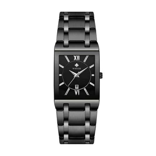 Picture of Black Square Quartz Watches For Men