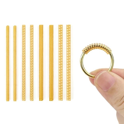 Picture of New Tightener Spring Rope for Ring Size Adjustment Tools Loose Ring Inner Adjust Invisible Spiral Rings
