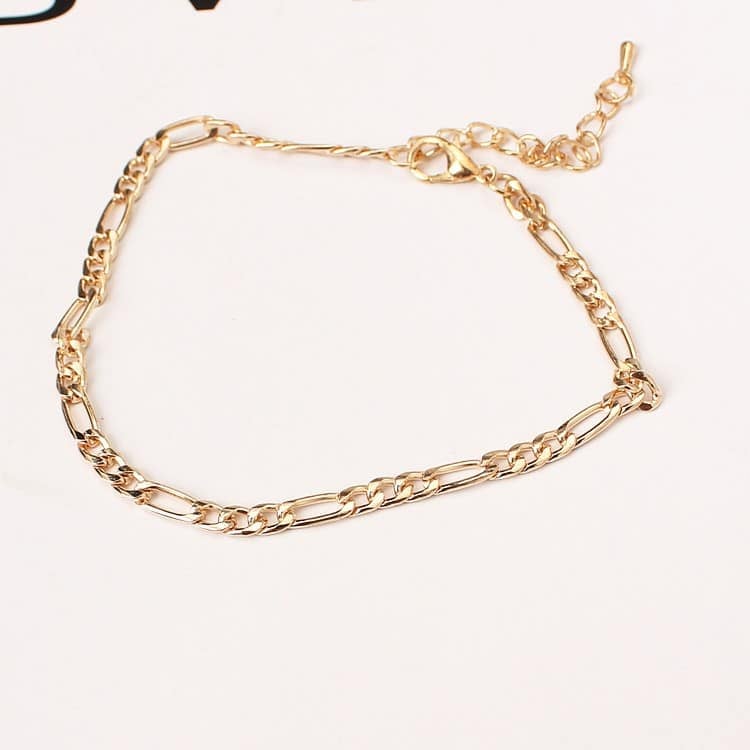 Picture of 1Pcs Fashion Gold Golden Plated High Quality Ankle Chain Anklet Foot Jewelry  (Payel) for Women