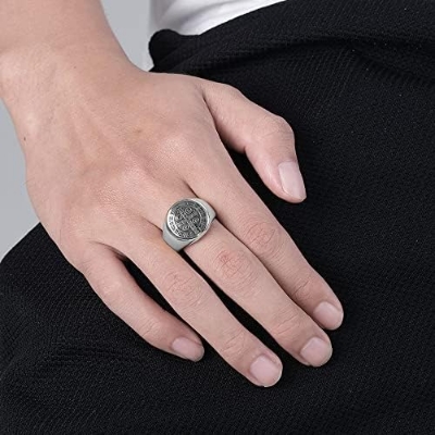 Picture of Titanium steel finger Ring for men