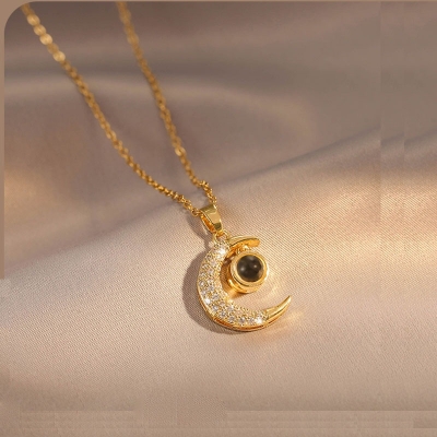 Picture of Golden Bloom Necklace for Women New