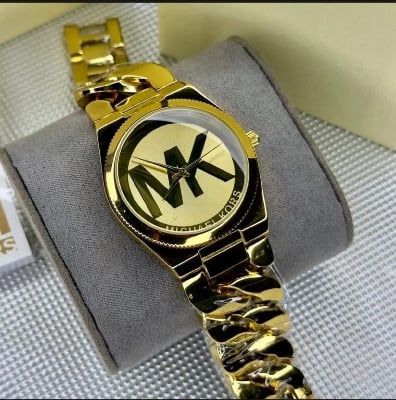 Picture of Mk Luxury Fashion Stainless Steel Imported Wuartz Movement Ladies Wristwatch For Women