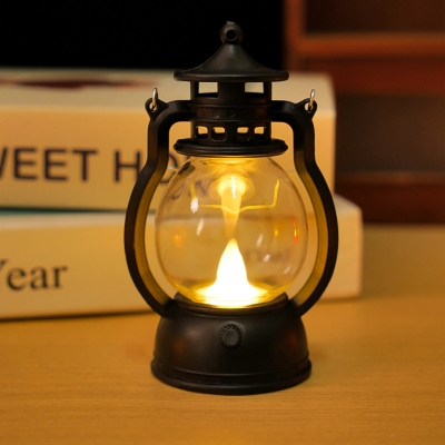 Picture of Retro Kerosene Night Light Outdoor Camping Kerosene Garden Oil Lamp Lantern Art Pendant Christmas Halloween Crafts Decorations