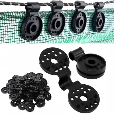 Picture of 10-Pcs Mulifunctional Sunshade Net Fixing Clip ( Black )