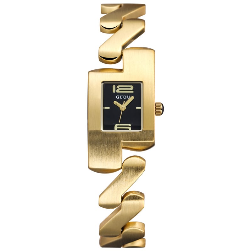Picture of Stylish & Fashionable  Elegant Rhombus Mirror Original Quartz Ladies Watch