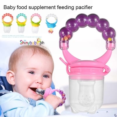 Picture of Baby Food Feeder Soother Teether for Eating Fresh Fruit Vegetables Feeder Chusni