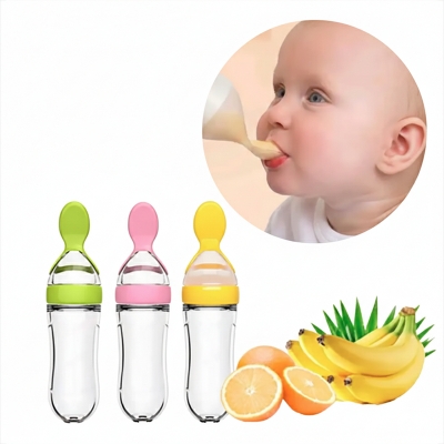 Picture of Silicone Spoon feeder Hard Spoon 90ml-1pcs By Kafela