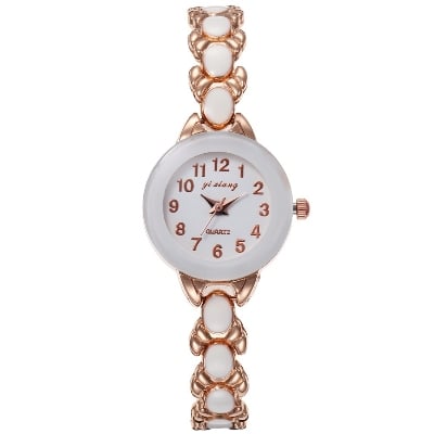 Picture of Luxury Fashion Stainless Steel Imported Wuartz Movement Ladies Wristwatch For Women