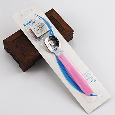 Picture of Stainless-Steel Foot Exfoliating Scrubber Heel With 10 Blade By KAFELA