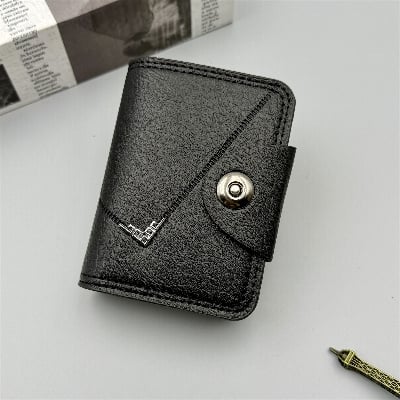 Picture of Kingdushi PU Lether Card Holder wallet with Double magnatic button