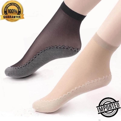 Picture of Velvet Spring and Summer Comfortable cotton bamboo fiber garbage socks for women