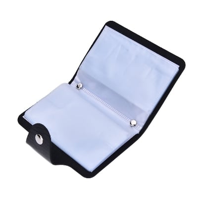 Picture of capacious card holder, bag, universal wallet with zipper