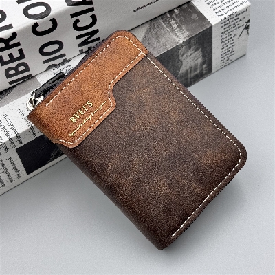 Picture of capacious card holder, bag, universal wallet with zipper