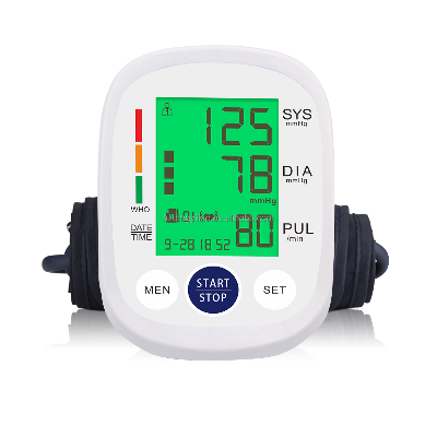 Picture of COMFORT Homely CPort BP Monitor Automatic Accurate Digital Blood Pressure Checking Machine Upper Arm Portable BP Machine (White, Silver) - Multicolor