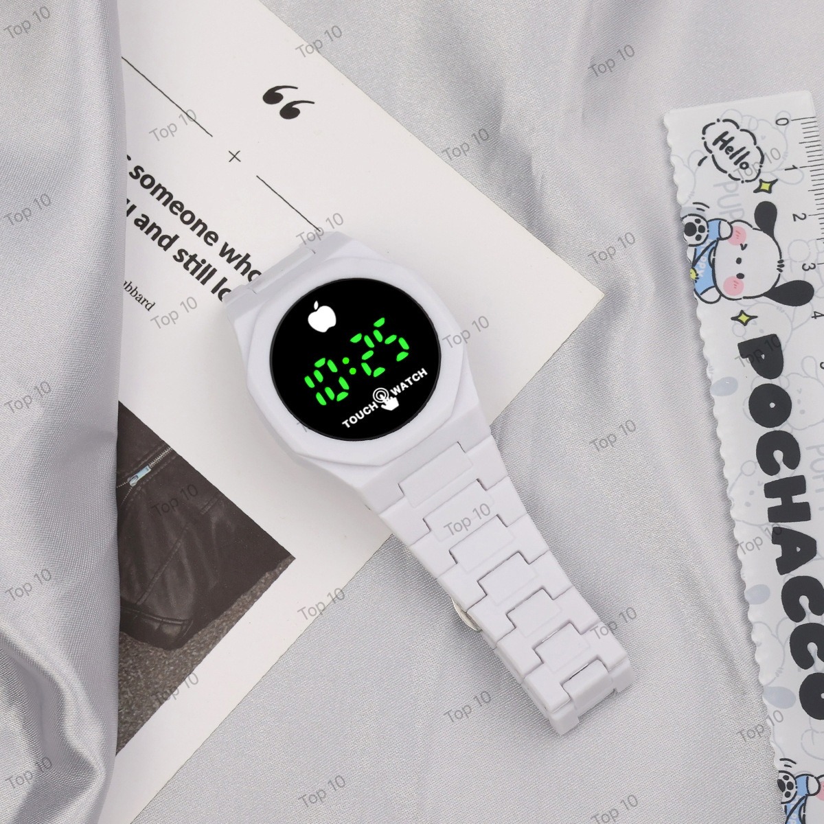 Picture of Exclusive touch Fashionable Apple Round Watch for Men - Watch For Men - Watch - Watch For Men - Watch