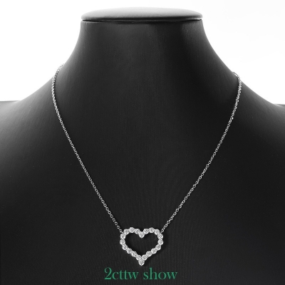 Picture of Women Pendant Clavicle Chain Silver Butterfly Necklace Chain