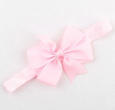 Picture of Wholesale Solid Color V-Ribbon Swallowtail Baby Bow Headband