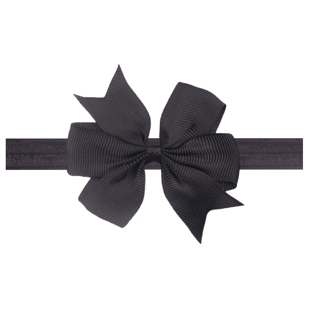 Picture of Wholesale Solid Color V-Ribbon Swallowtail Baby Bow Headband