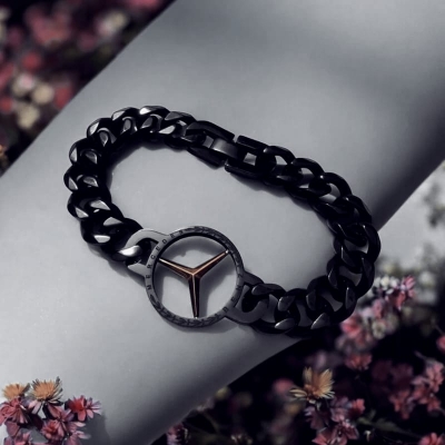 Picture of Mercedes high quality Siler bracelet for men