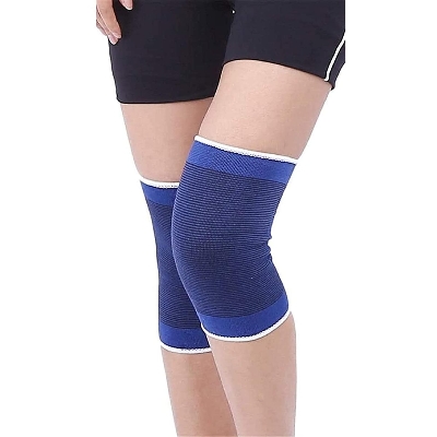 Picture of 12pcs Knee Support Adjustable Sleeve For Knee Cap compression Pain relief Running Gym Sports activity For Men & Women - Free Size
