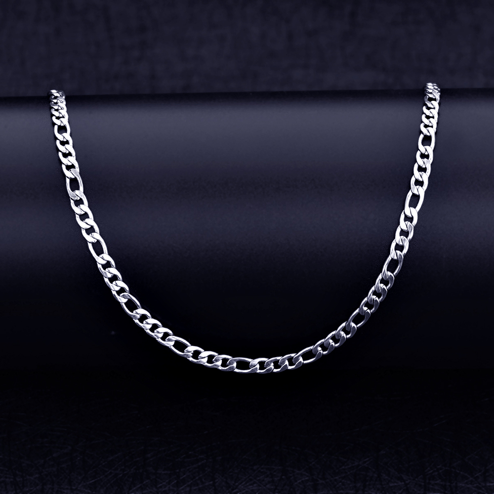 Picture of Stylish Addition - Fashion New Pendant Necklace Men Punk Trendy Simple Stainless Steel Chain Jewellery Gift