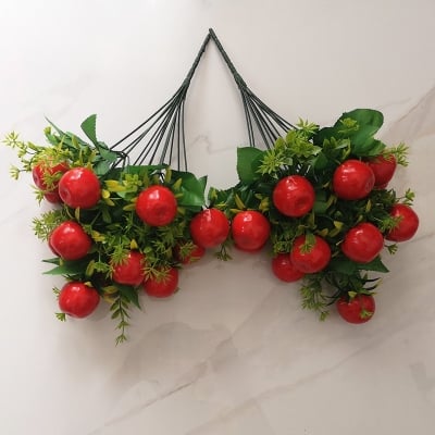 Picture of Artificial Green Plants Plant Wall with Grass Balcony Decoration Placing Flowers and Green Dill Leaves