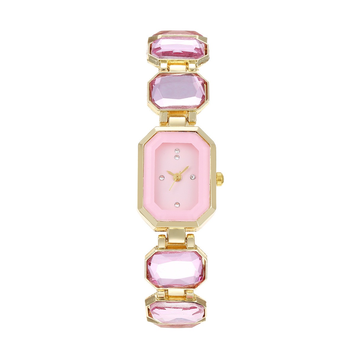 Picture of Stylish & Fashionable  Elegant Rhombus Mirror Original Quartz Ladies Watch