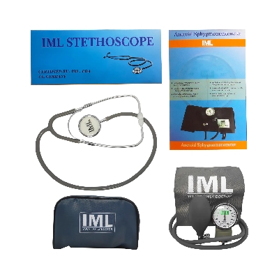 Picture of IML Aneroid Sphygmomanometer with Stethoscope (China) - Multicolor