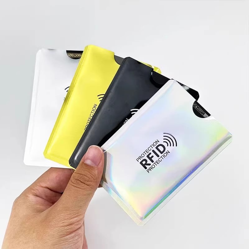 Picture of Men Women Travel Ticket Passport Protective Cover ID Card Holder