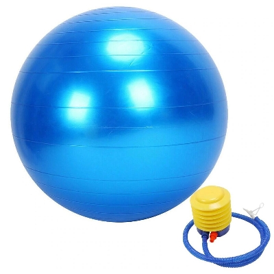 Picture of 1pc pelota pilates 75 cm Exercise GYM Balance Fitness Yoga Ball Fitness Anti Burst ball For Body Yoga Workout - Multicolor