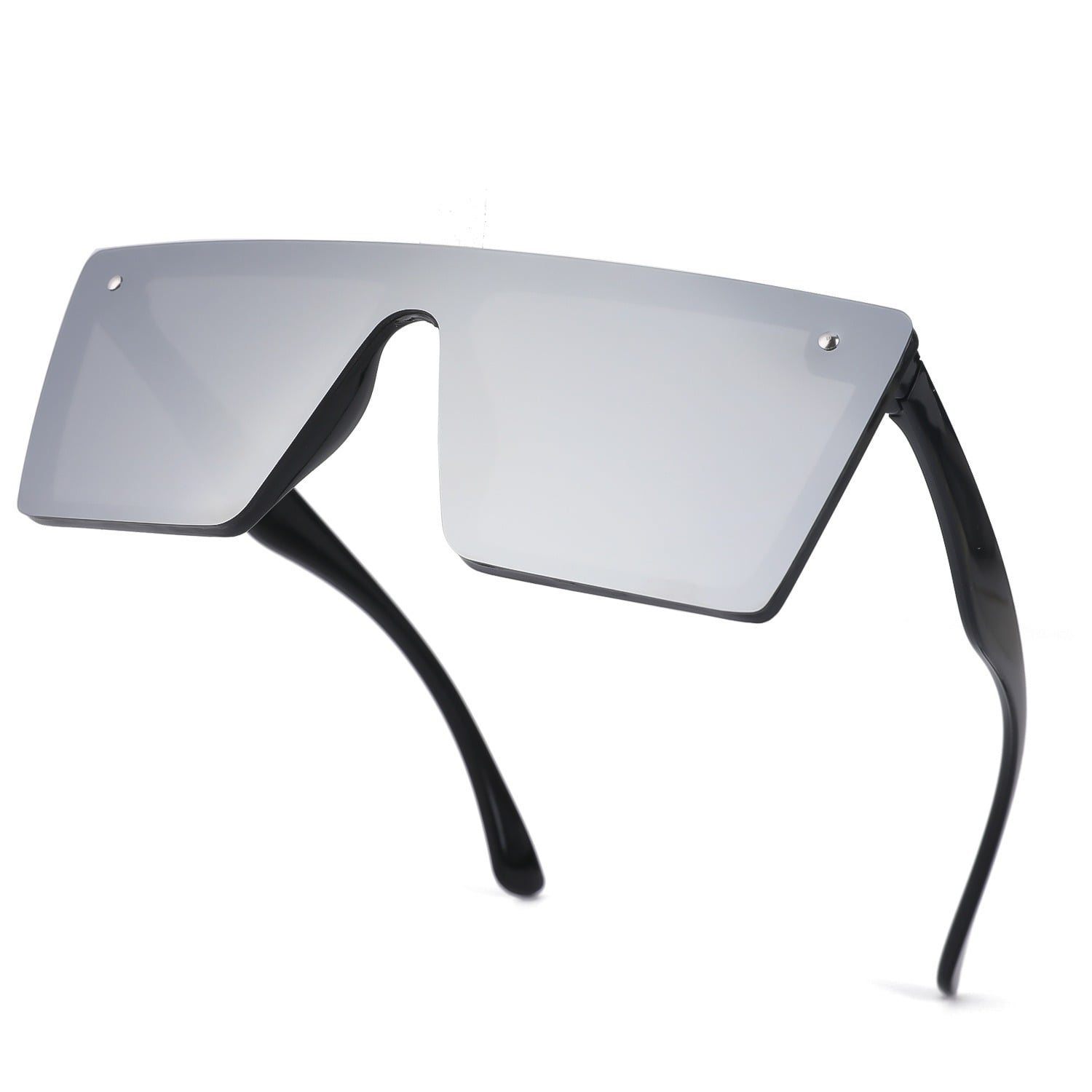 Picture of Oversized Square Fashion Sunglasses Men Women Black