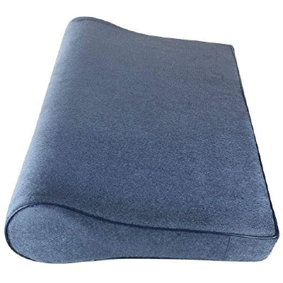Picture of Cervical Pillow Neck Support(Contoured) spondylosis or back pain,useful for redcution of pain due to neck sprains/stiff neck-Universal - Ash