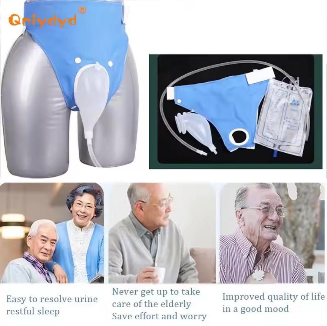 Picture of Portable Silicone Urine Bag 1000ml Urine Collector for Incontinence Medical Consumables/ Urice collector / Urine cup / Pampers