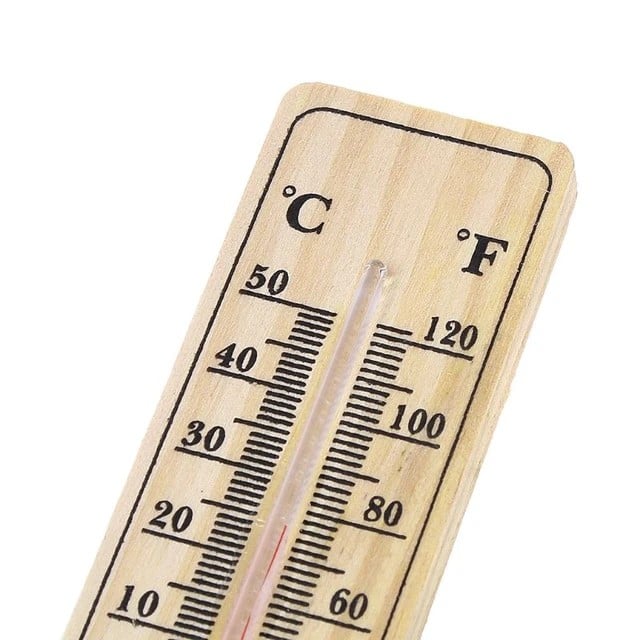 Picture of Wall Hang Thermometer Indoor Outdoor Garden House Garage Office Room Hung Logger Room Temperature Meter - Multicolor