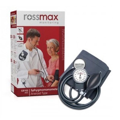 Picture of Rossmax GB102 Aneroid Blood Pressure Monitor (Black) - Black