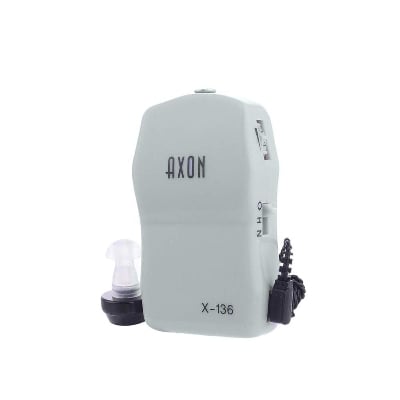Picture of Digital Aid Adjustable Amplifier X-136 In the Ear Hearing Aid - White