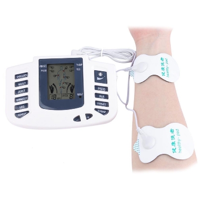 Picture of Healthy Care Full Body Tens Acupuncture Electric Therapy Massager Meridian Physiotherapy Massager Apparatus Massager - Multicolor
