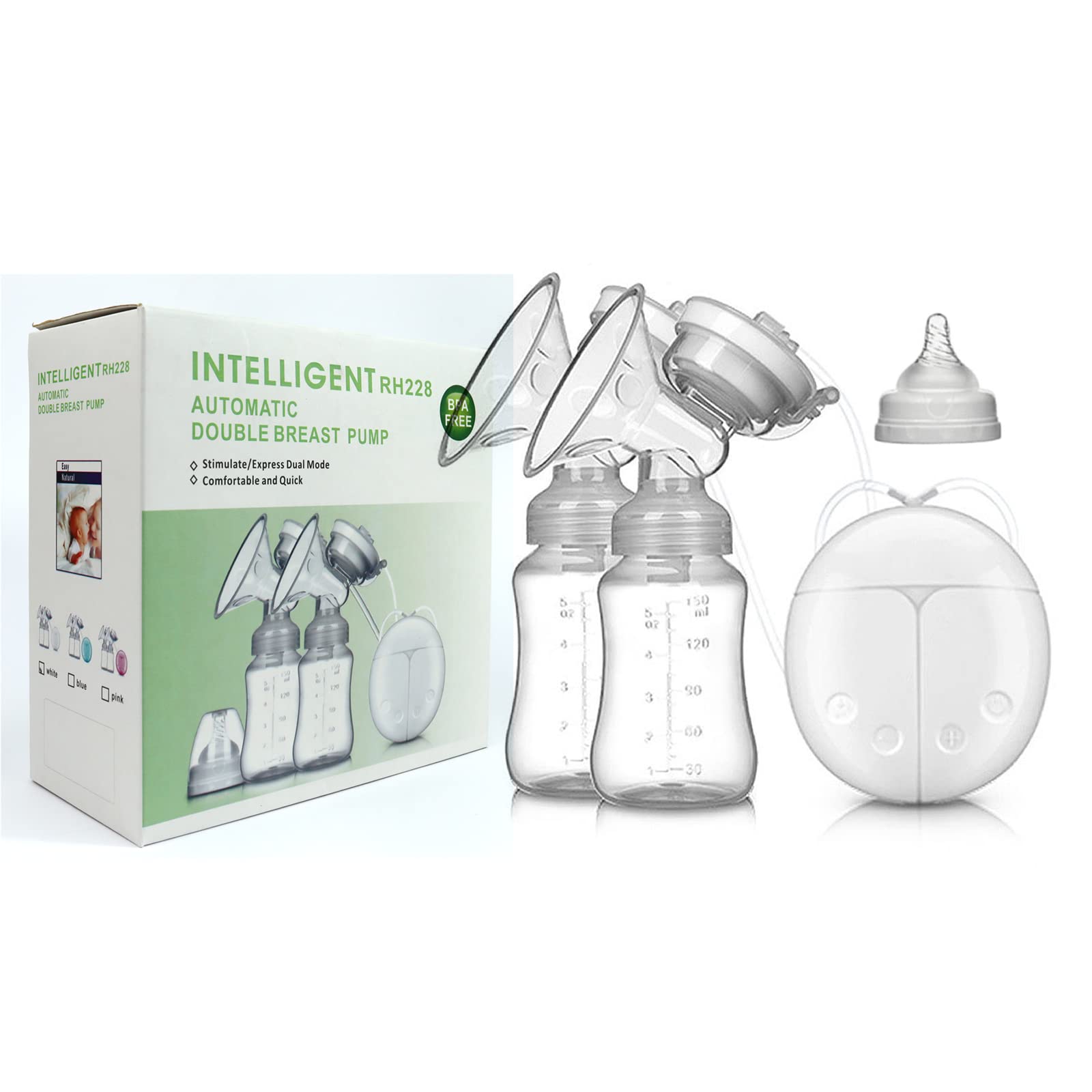 Picture of Electric BPA-Free Double Breast Pump - Multicolor