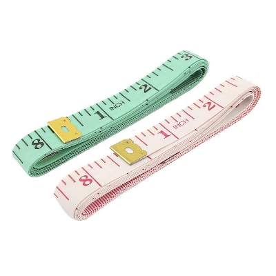 Picture of 2 pis Body Measuring Ruler Sewing Cloth Tailor Measurement Tape (Multicolour, Pack of 2)