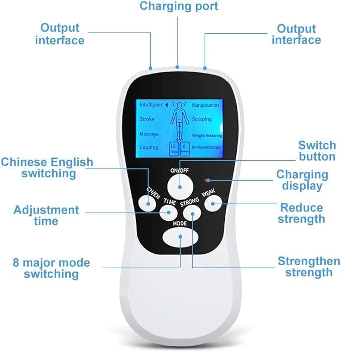 Picture of Rechargeable Tens Machine - Multicolor
